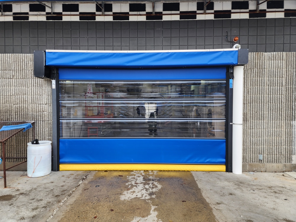 Commercial Roll-Up Car Wash Door